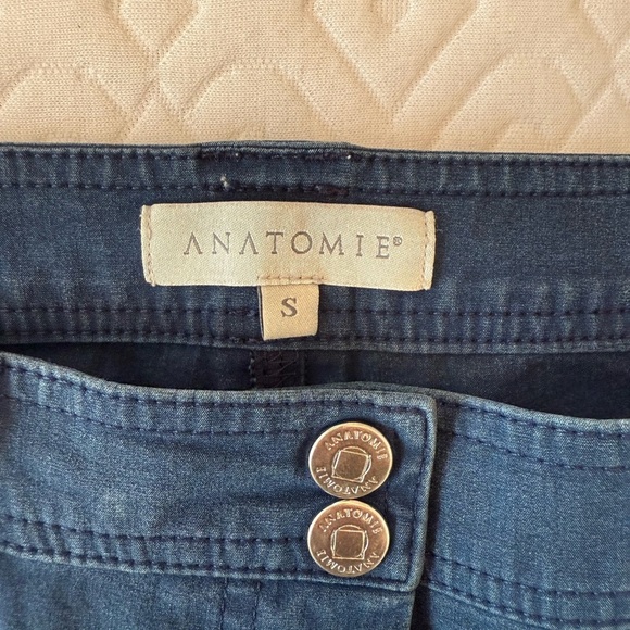 Anatomie Kate Skinny Cargo Pants Navy Size Small - Picture 8 of 8